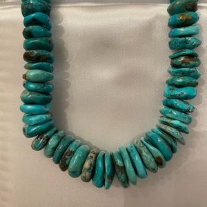 Vintage Southwestern Turquoise Chunky Necklace